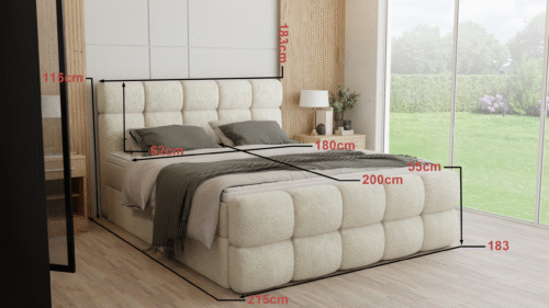 0001z_New Boxspringbett Boucle