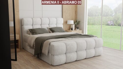 0002z Boxspringbett Boucle