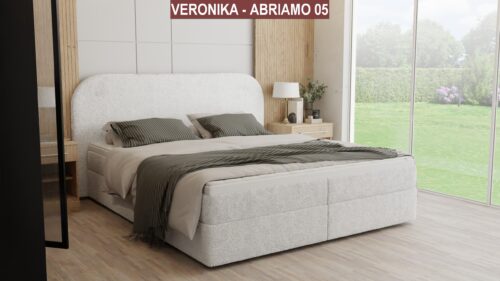 1 Boxspringbett Boucle