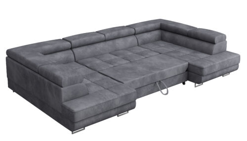 Naroznik_U_rozlozony_02 Sofa Astor mit Schlaffunktion
