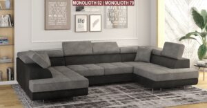Sofa Astor color "U" mit Schlaffunktion