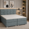 Hellblau Boxspringbett Sophie