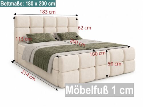 Boxspringbett Armenia II