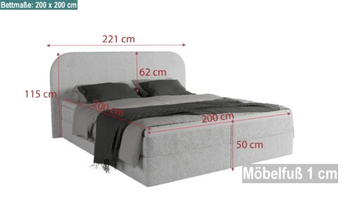 Boxspringbett Veronika